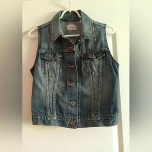 Levi's Women’s Denim Jean Jacket Vest